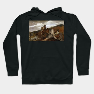 A Huntsman and Dogs by Winslow Homer Hoodie